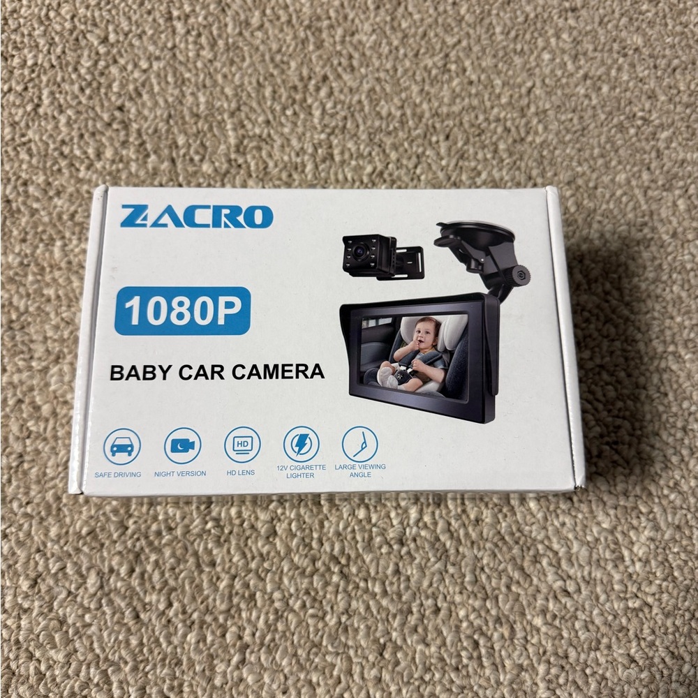 Zacro 1080P Baby Car Camera